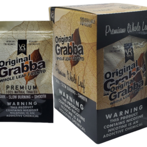 Original Grabba Full leaf Box and single package